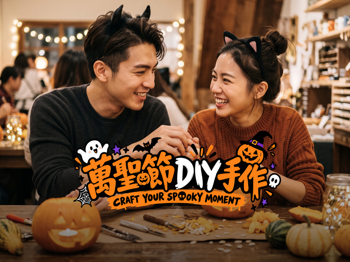 萬聖奇幻魔法屋：點亮秋夜的南瓜幽靈泡泡球 DIY