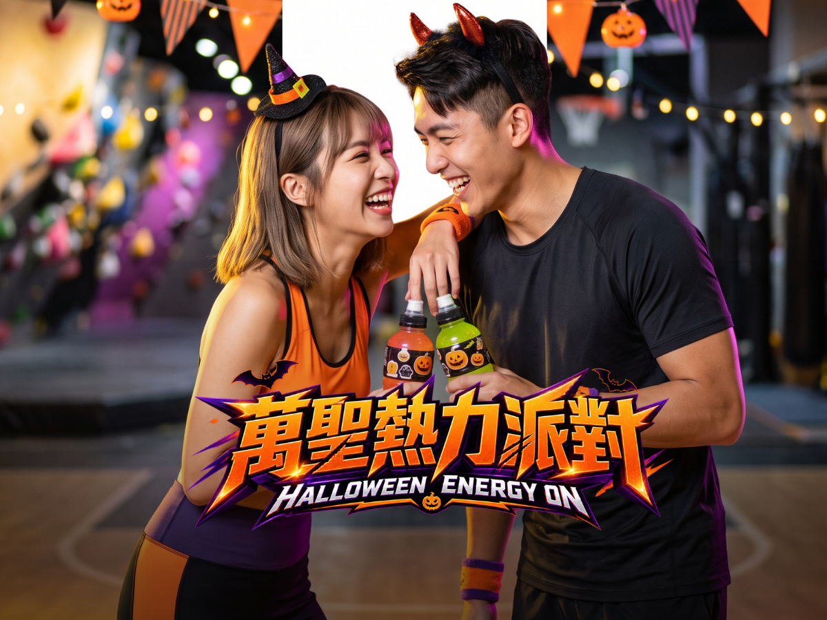 【萬聖變裝攀岩趴】征服恐懼之巔！攀上黑夜裡的極限岩牆