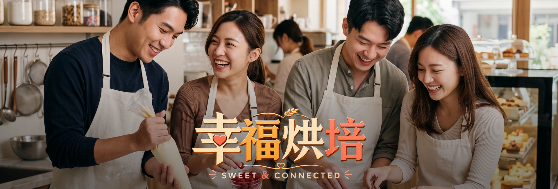 甜在手裡暖在心裡！手作甜蜜系 x 幸福烘焙派對