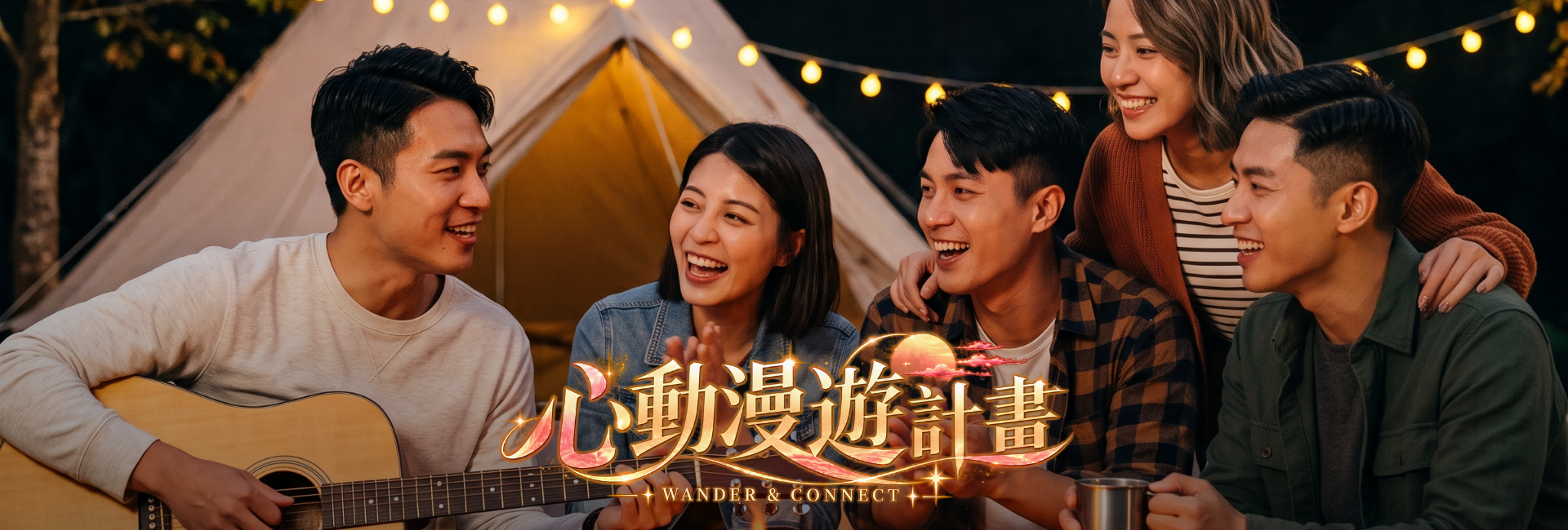 ⛺️ 逃離城市去戀愛｜兩天一夜豪華露營小旅行