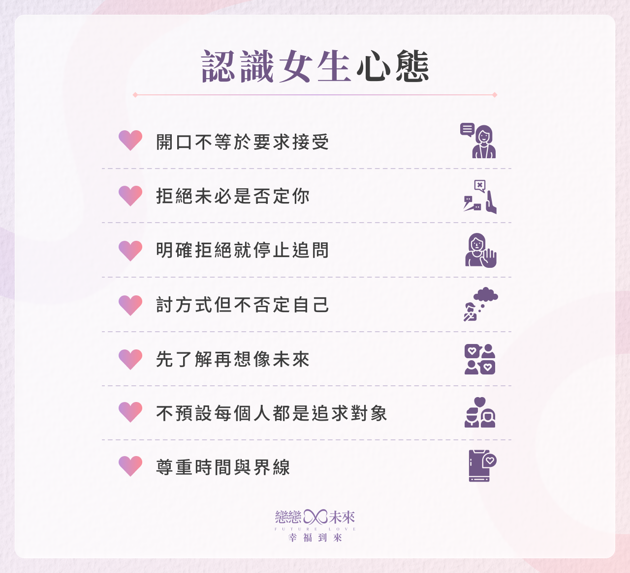 認識女生心態